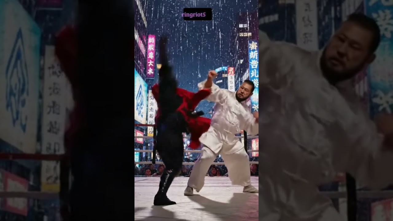 Japan vs China - Samurai Style Girl Defeats Kung Fu Master