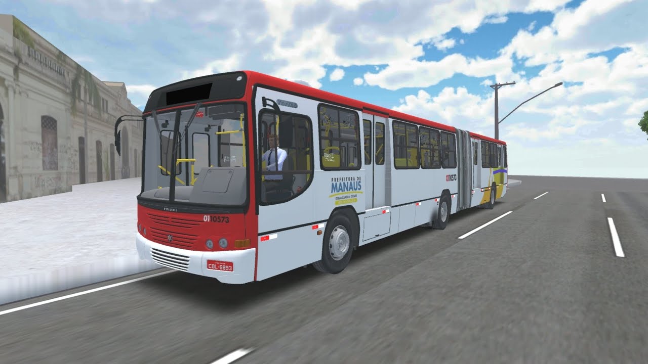 🔴[PROTON BUS] SAIU‼️ MOD DE ÔNIBUS BRT ARTICULADO DA MANAUS/AM COM EMBARQUE TRASEIRA❗🚍