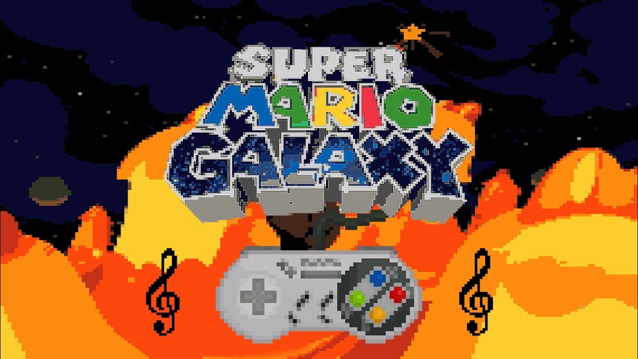 Super Mario Galaxy - Melty Molten Galaxy [SNES 16-bit Remix]