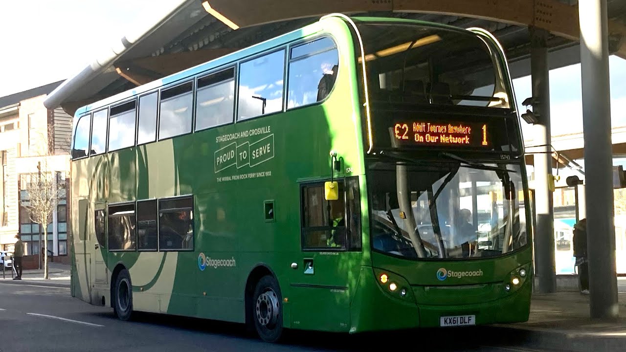 Stagecoach MCSL (Rock Ferry) - 15743 KX61 DLF - Route 1