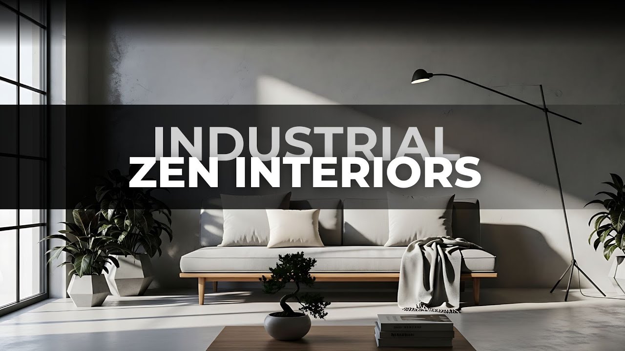 Concrete, Steel, and Silence — Industrial Zen Living