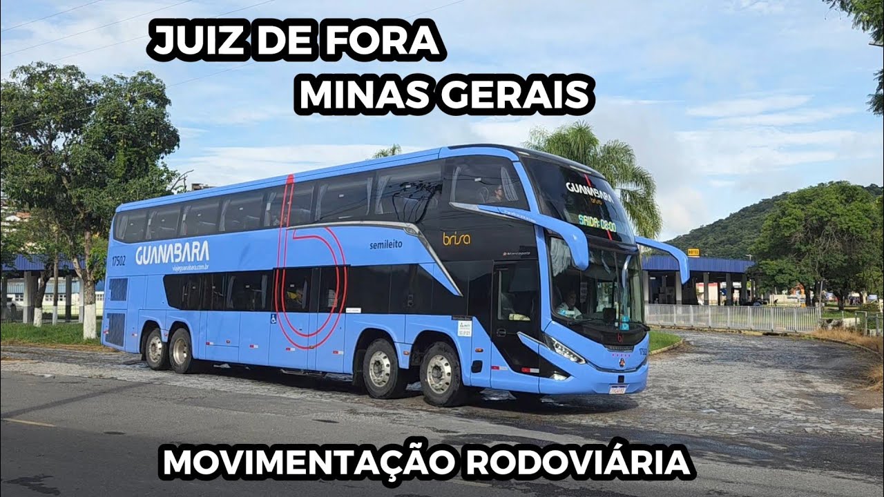 BRISA SURPREENDEU ! MOVIMENTO DE ÔNIBUS NA RODOVIÁRIA DE JUIZ DE FORA ( MG )
