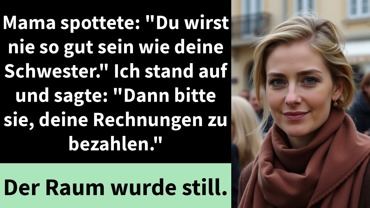 Mama hat gespottet: 