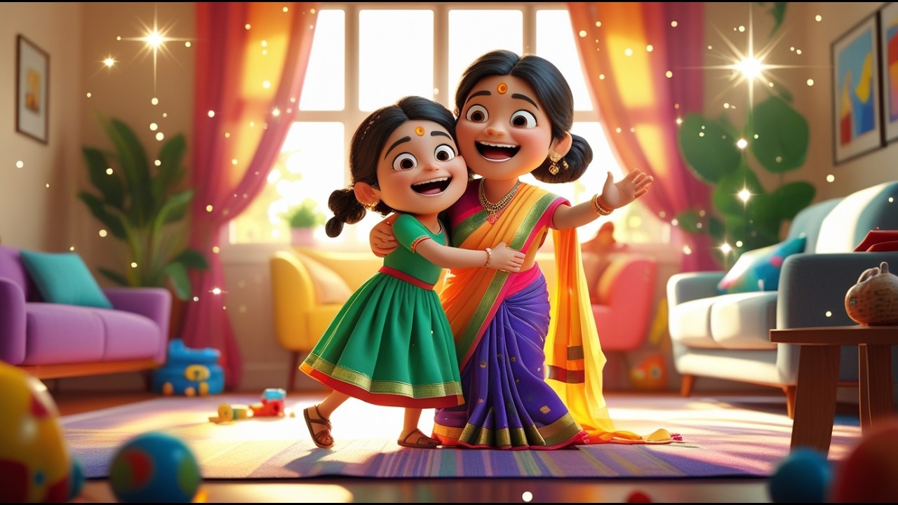 Piya Ka Naya Frock, पिया का नया फ्रॉक, Hindi Nursery Rhymes and Balgeet for Kids