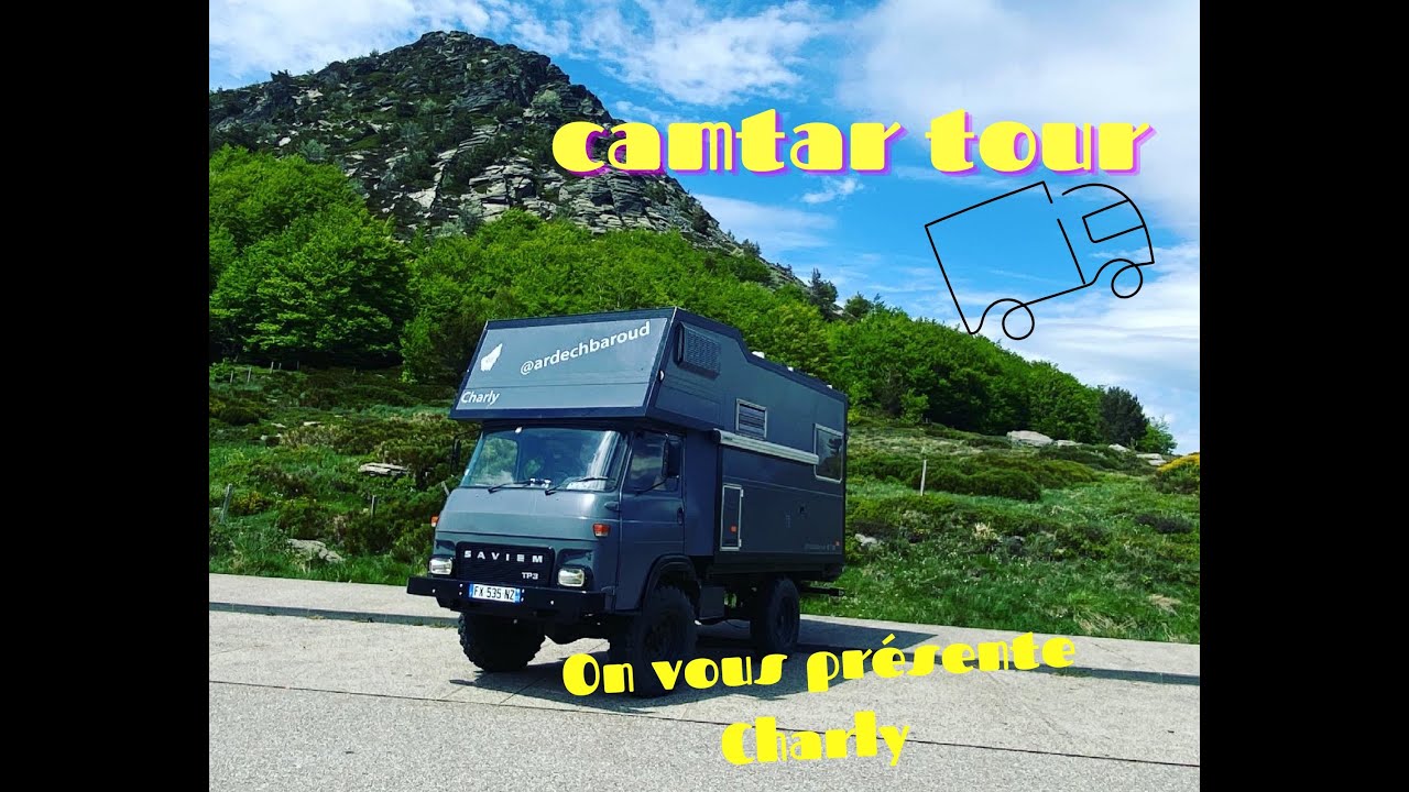 CAMTAR TOUR / VAN TOUR d'un SAVIEM TP3 totalement modifié #vantour