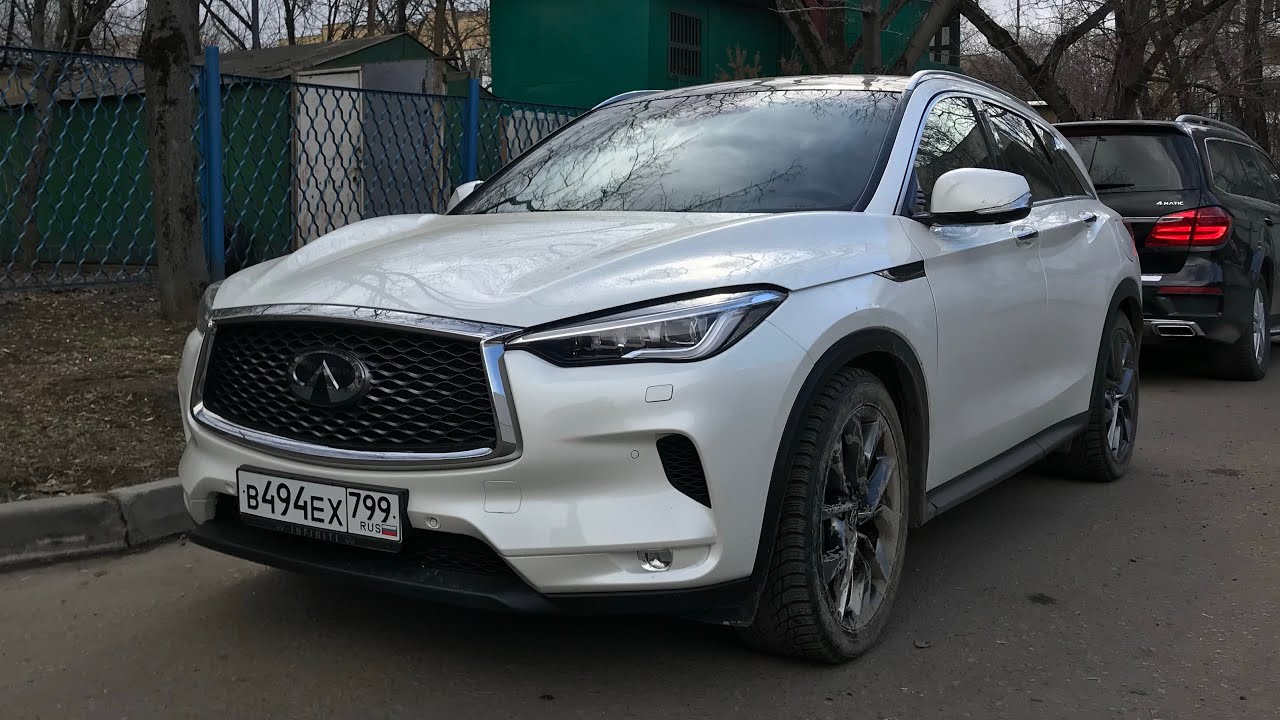 Infiniti QX50 - POV traffic drive