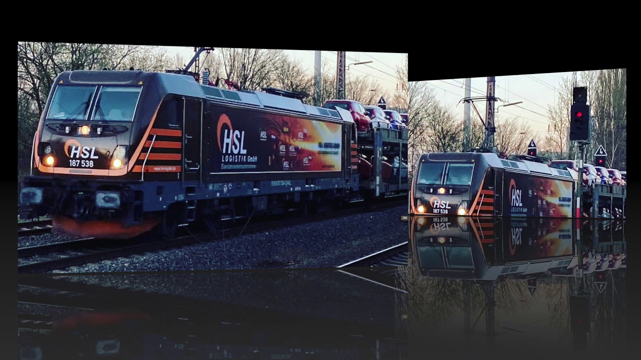 Züge in Datteln auf der Bahnstrecke Hamm Oberhausen