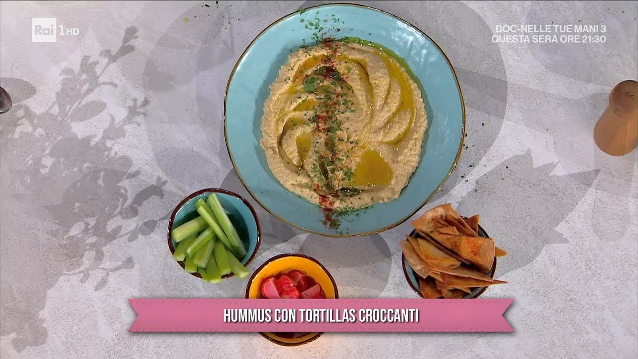 Hummus con tortillas croccanti - È sempre mezzogiorno - 29/02/2024