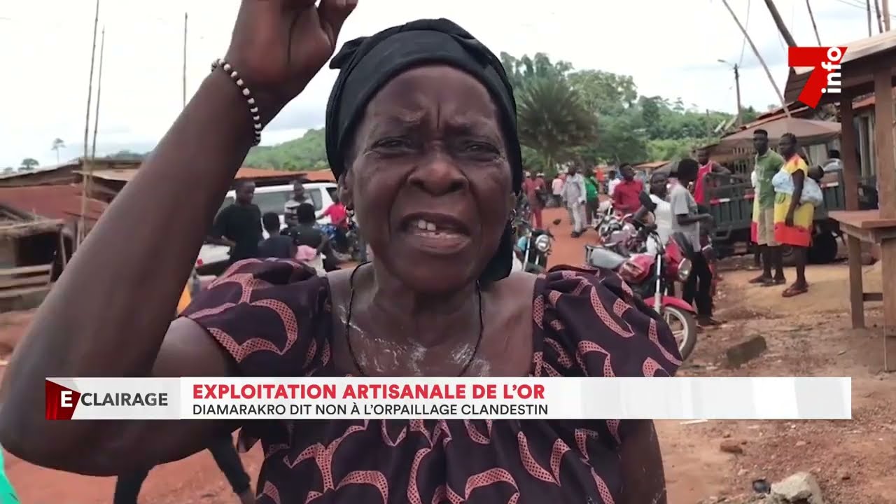 Exploitation d'or : l'orpaillage clandestin qui détruit le village de Diamarakro