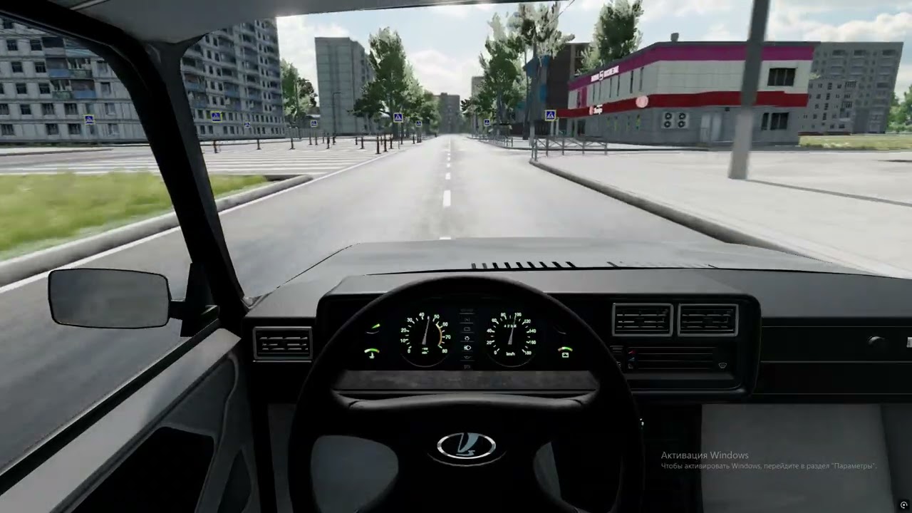 на вёл чуть суеты ( Реальная жизнь) в Beamng drive
