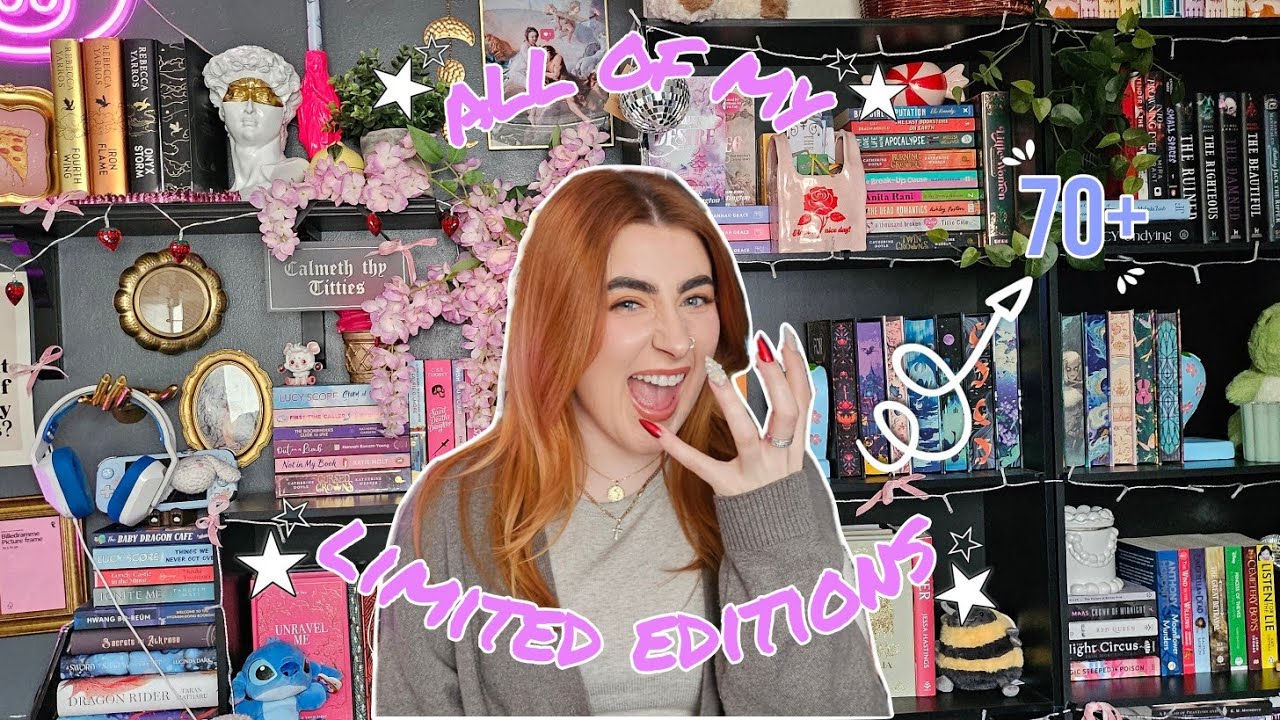 ALL OF MY LIMITED EDITIONS BOOKS - I legit have a problem, a pretty problem though 😅 ✨️❤️