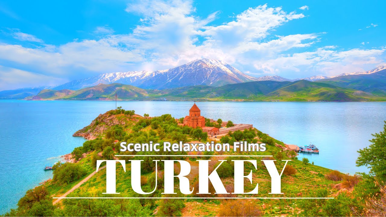 Турция 4K UltraHD - Спокойная расслабляющая музыка - Видео природы 4K Ultra HD