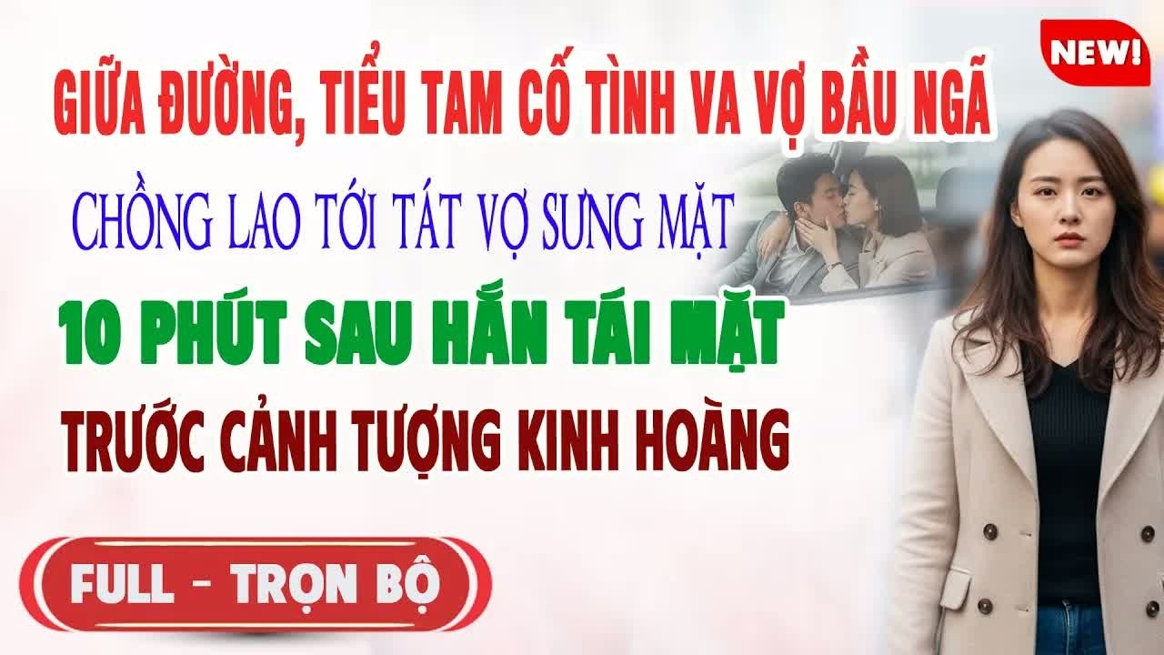 Giữa đường phố đông người, chồng thẳng tay đánh tôi vì không đưa tiền chữa bệnh cho mẹ, cái kết sa