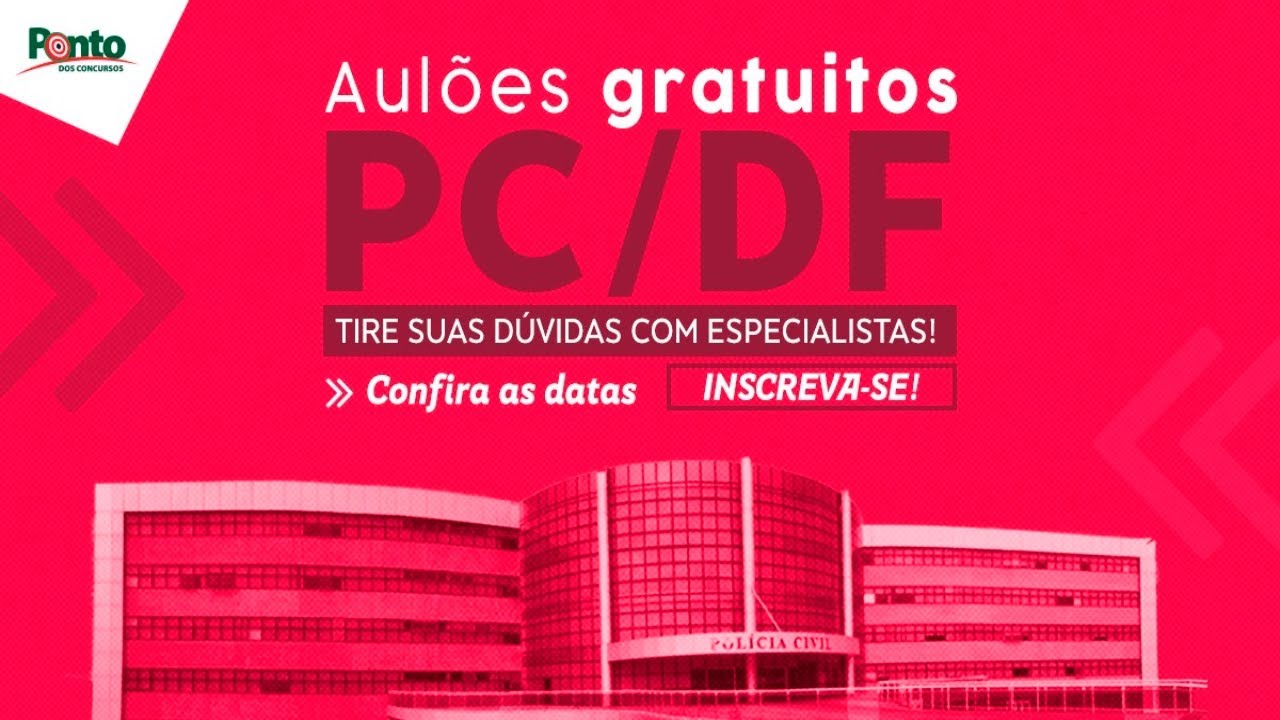 PCDF - Portugu&ecirc;s - P&oacute;s Edital