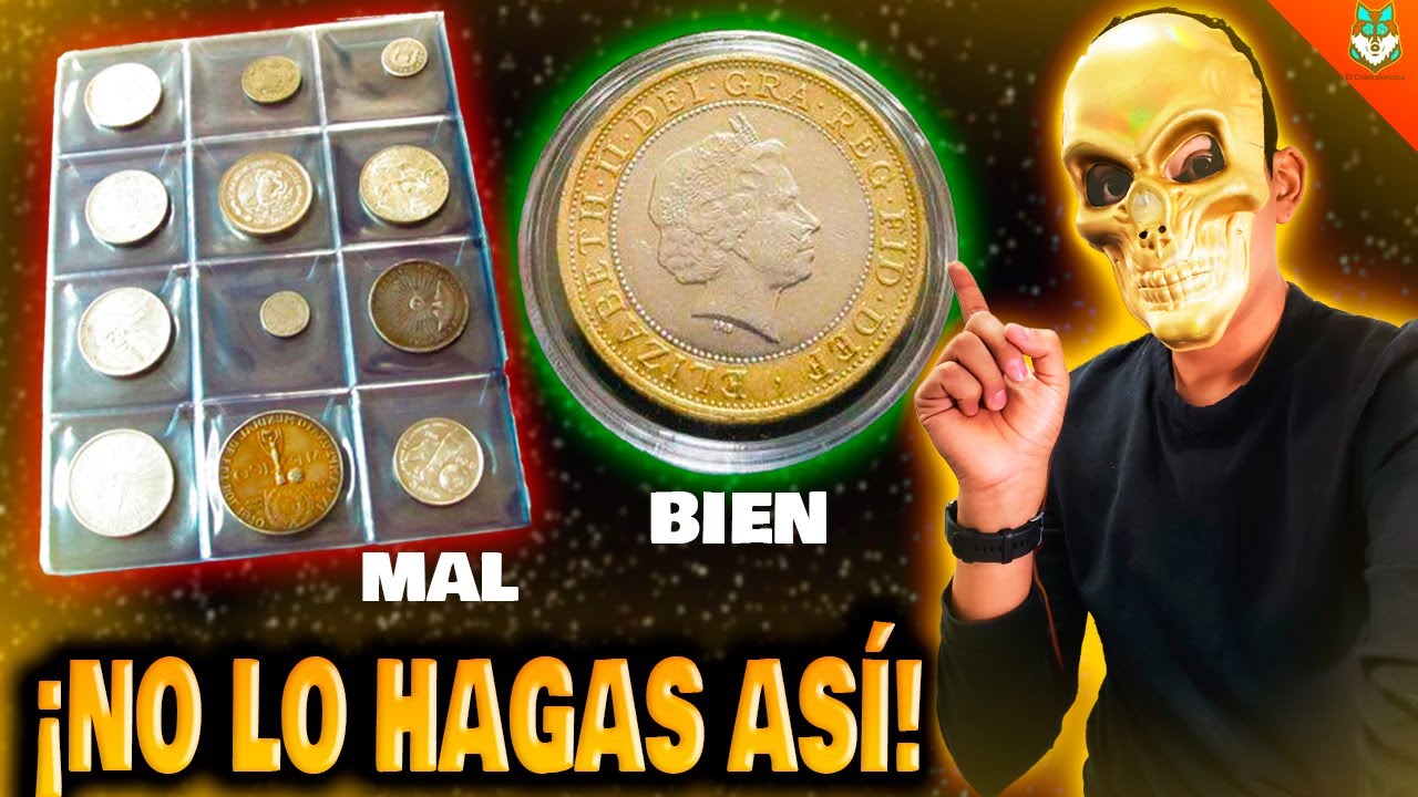 &iexcl;Las MEJORES maneras de guardar y cuidar tus MONEDAS de colecci&oacute;n!