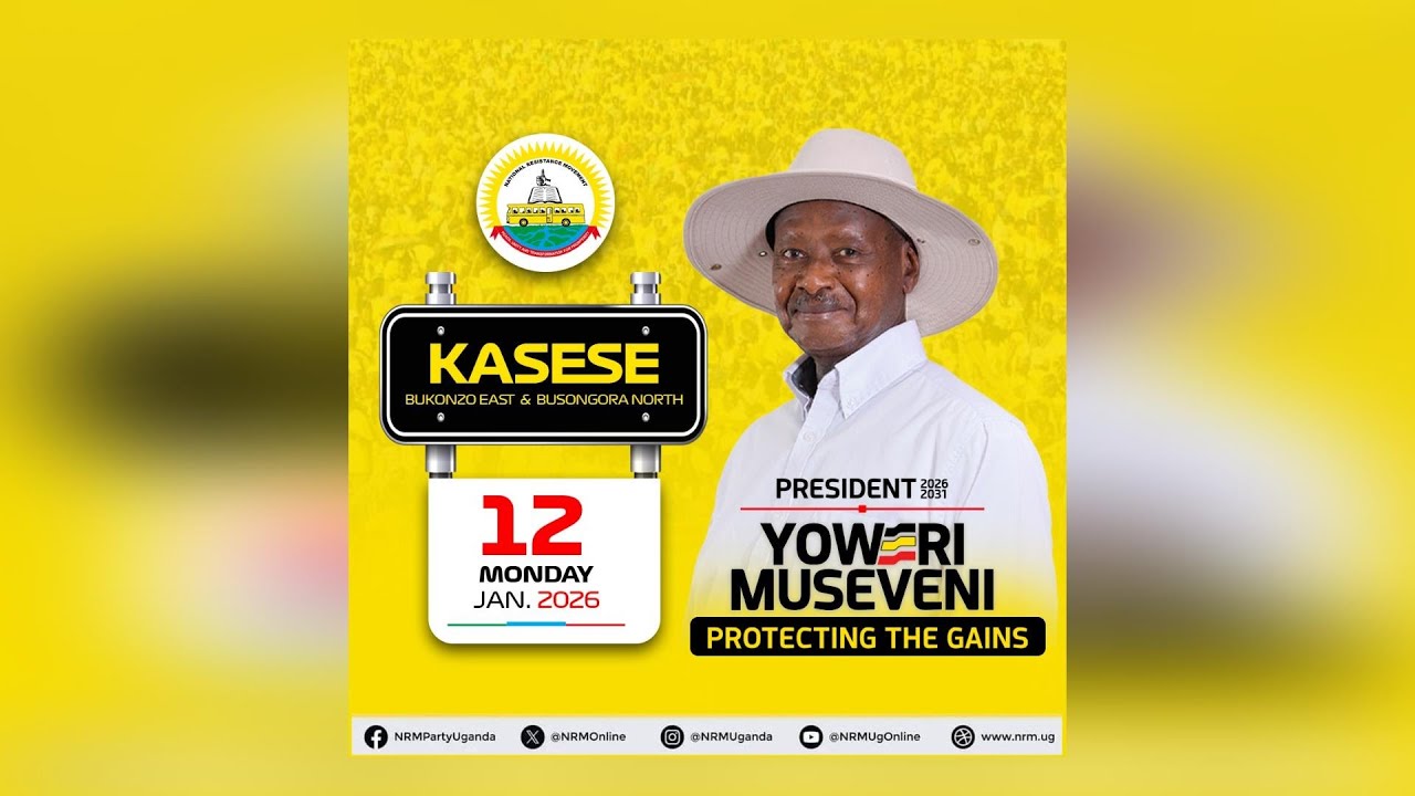 GEN.MUSEVENI NASHERURA OBUSHAGIKI - BUSONGORA || 12 .1. 2026