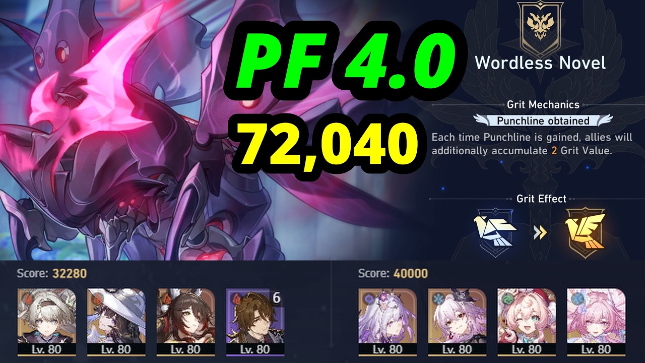 E0S0 Firefly, E0S1* Castorice 72k Pure Fiction PF v4.0 F2P | HSR