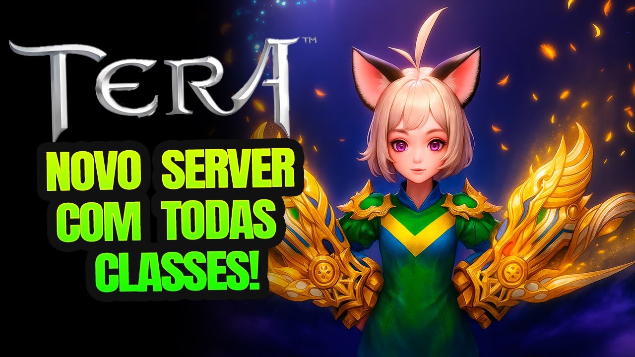 TERA  ONLINE COM TODAS AS CLASSES E SERVER BR