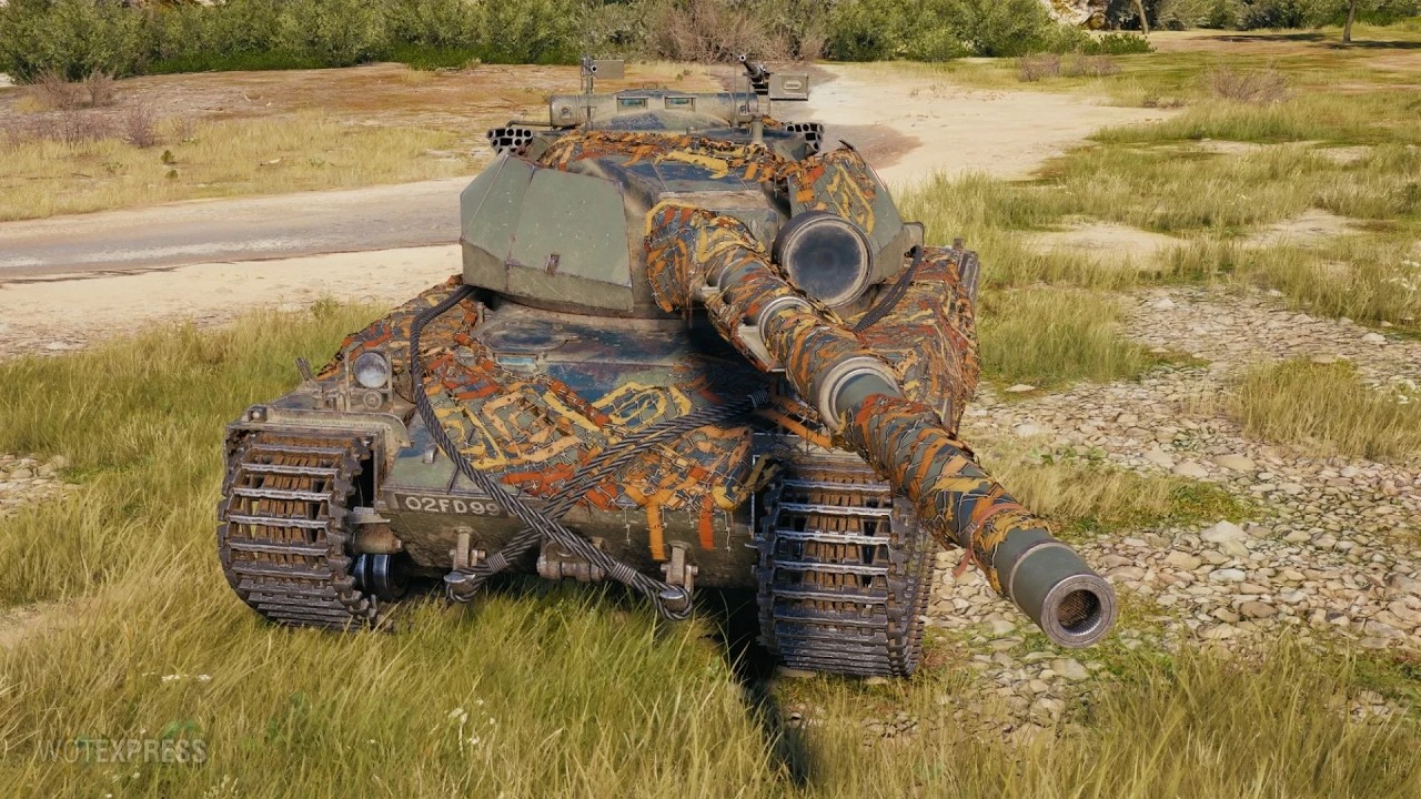 World of Tanks 2.0 НАТИСК - британський стариган SUPERCONQUER - майстер добивання ТОП1 по кілам!