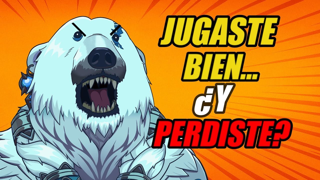 Jugaste Bien… ¿Entonces por qué PERDISTE?