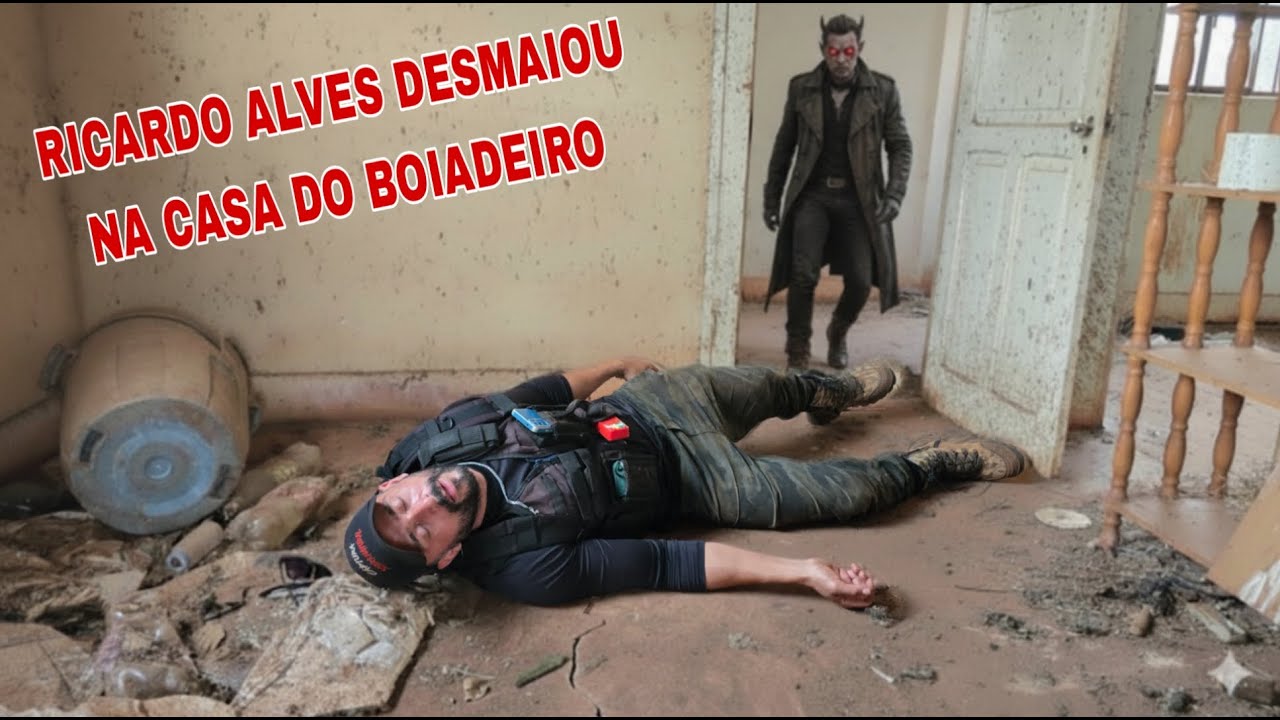 RICARDO ALVES DESMAIOU NA CASA DO BOIADEIRO - SPIRITBOX 