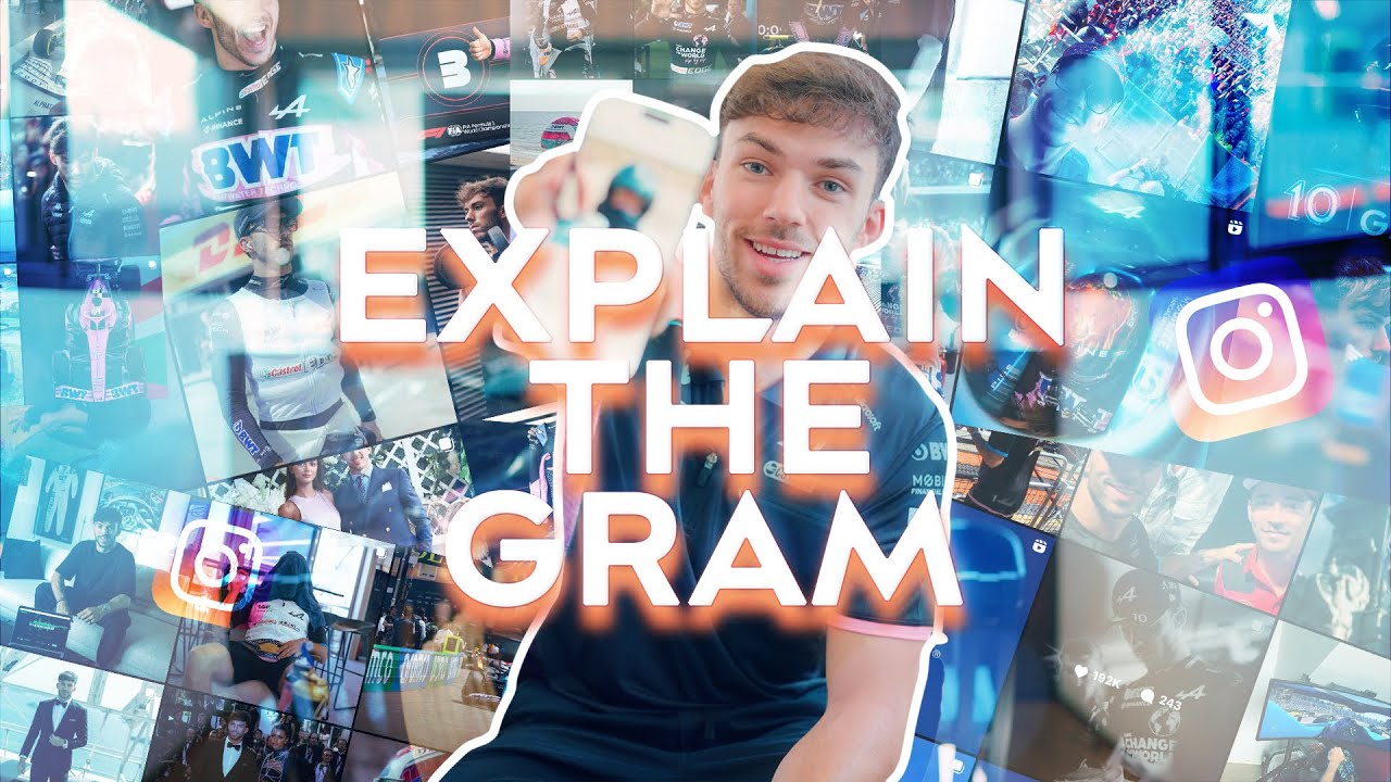 WOW! Explain the Gram with&nbsp;Pierre&nbsp;Gasly 📺