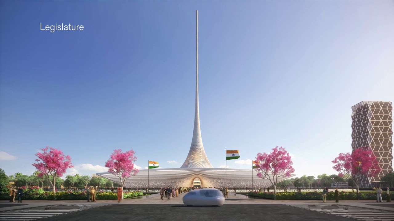 Amaravati Government Complex masterplan by Foster + Partners