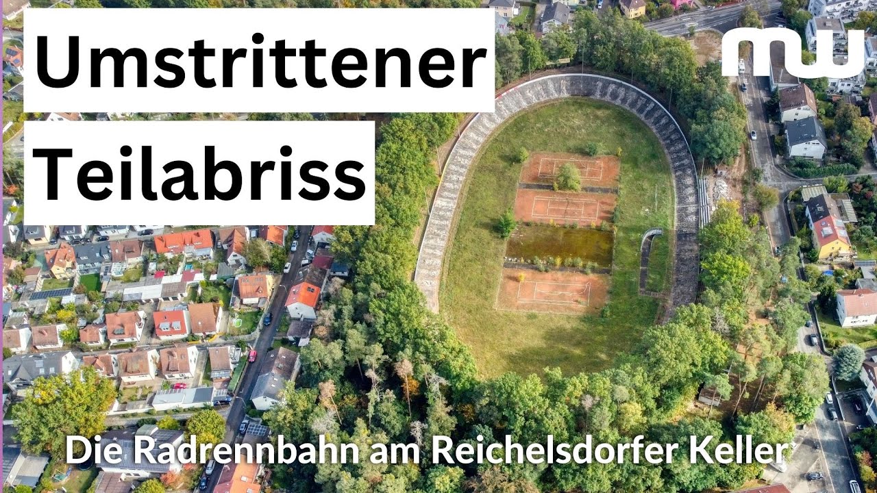 Nachgefragt: Was bleibt von der Radrennbahn am Reichelsdorfer Keller?