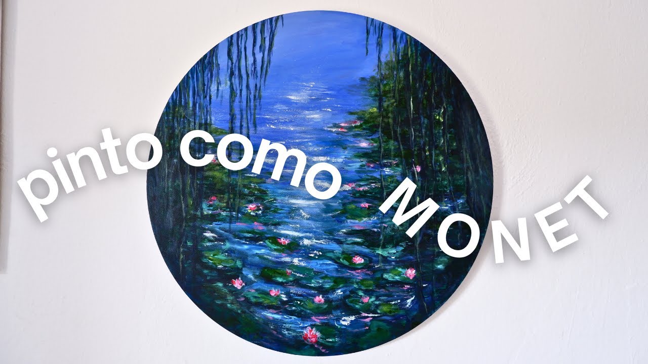 Cómo pintar como MONET: Arte y paisaje inspirado en el impresionismo de Claude Monet