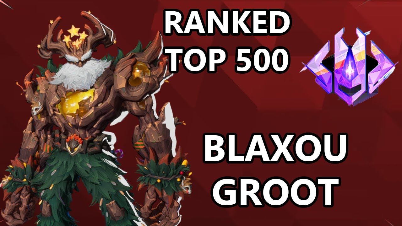 Blaxou Groot (Night Midtown) Ranked TOP 500 | Marvel Rivals POV