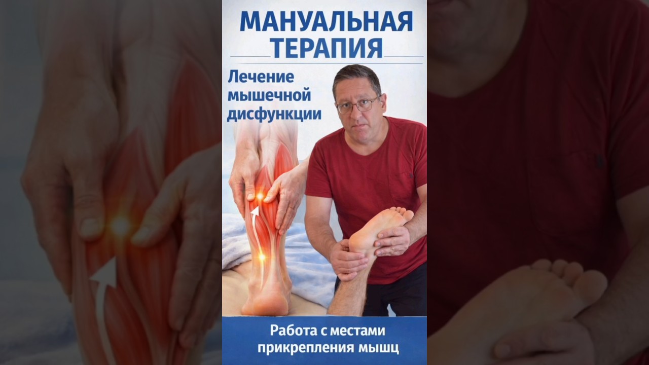 Мануальная терапия расслабленной мышцы/ Работа с местами прикрепления мышц/ #chiropractic #massage