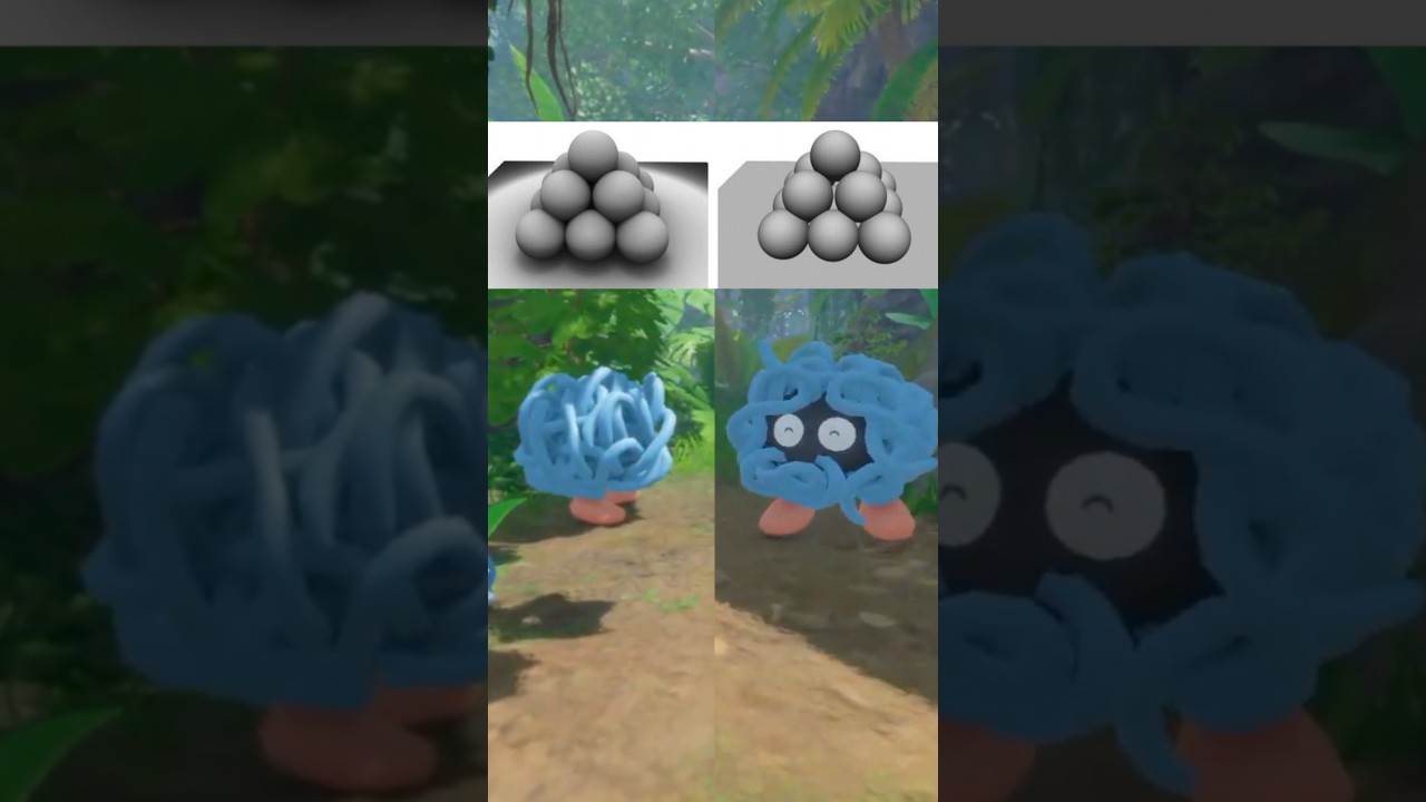 Компания Game Freak обнаружила существование затенения окружающей среды.