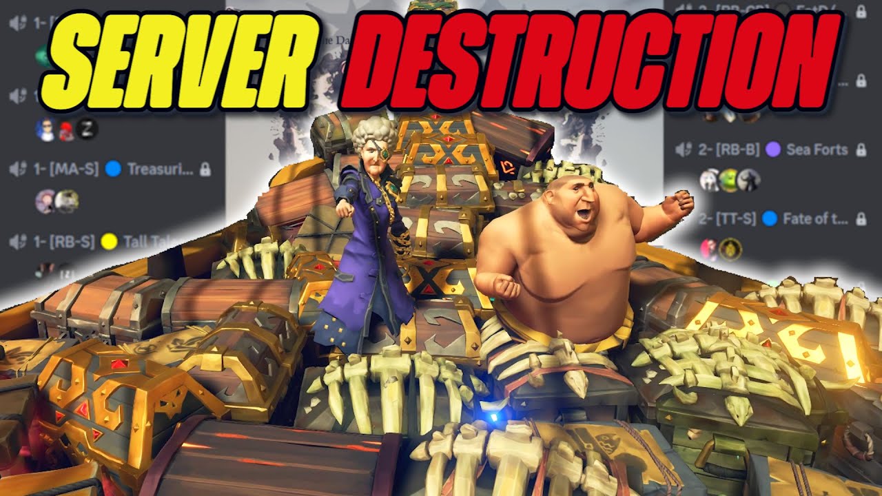 We Took Down EVERY ALLIANCE SERVER and Stole MILLIONS! (Sea Of Thieves)