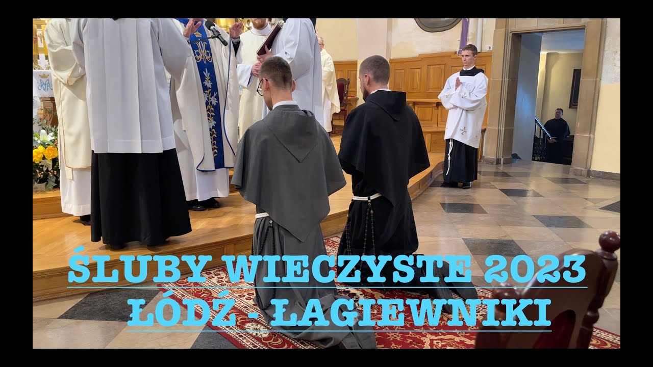 ŚLUBY WIECZYSTE U FRANCISZKANÓW W ŁODZI ŁAGIEWNIKACH 2023