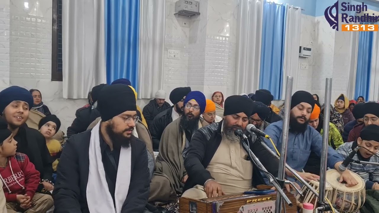 Bhaisahib bhai Satvir singh ji jammu#shasheedi samagam#Gurdwara sri Guru Singh sabha karanbag2112 25