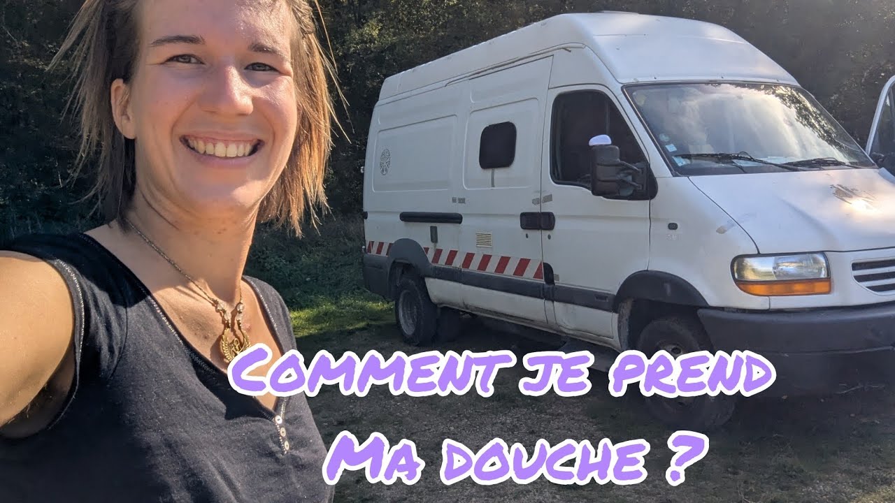 Comment je prends ma douche en fourgon aménagé ?
