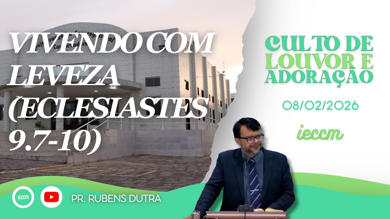 VIVENDO COM LEVEZA (Eclesiastes 9.7-10)