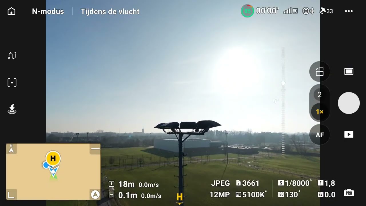 DJI Mini 5 pro Drone flight