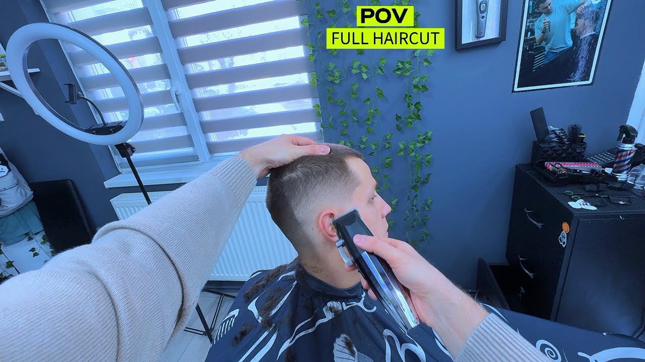 POV Barber💈 — How to Cut Hair Fast & Good (15-Minute Cut)
