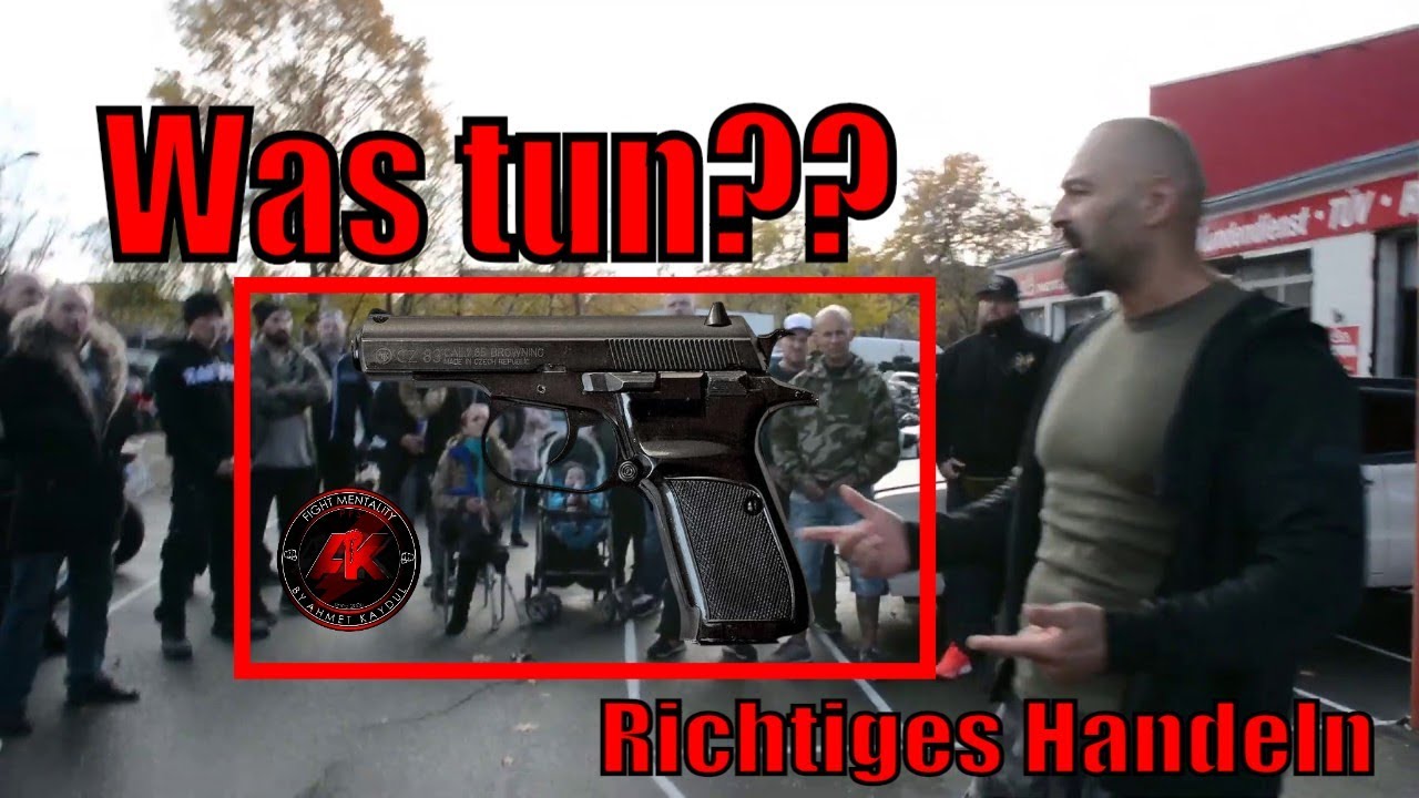 Waffen Angriff überleben / Richtiges Verhalten / #fight Mentality PFS Ahmet Kaydul