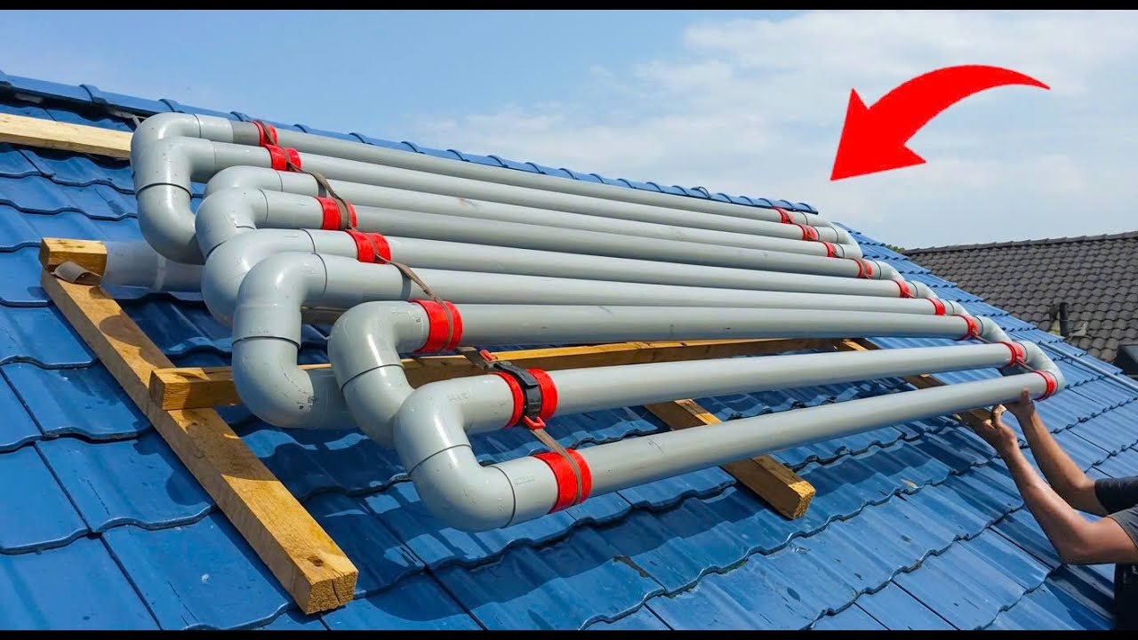 I Never Have to Buy Water Again! How to Make Free Water Directly from PVC Drainage Pipe |Part 4