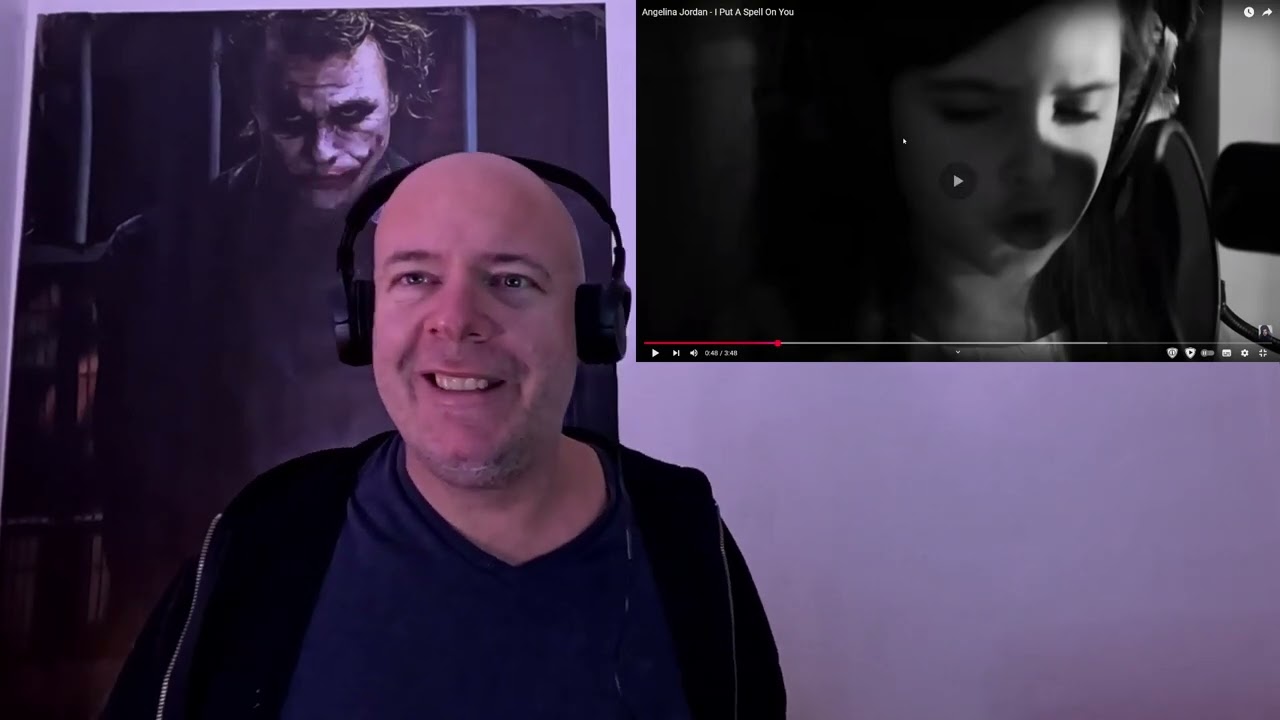 Singer reacts to Angelina Jordan - I Put A Spell On You
