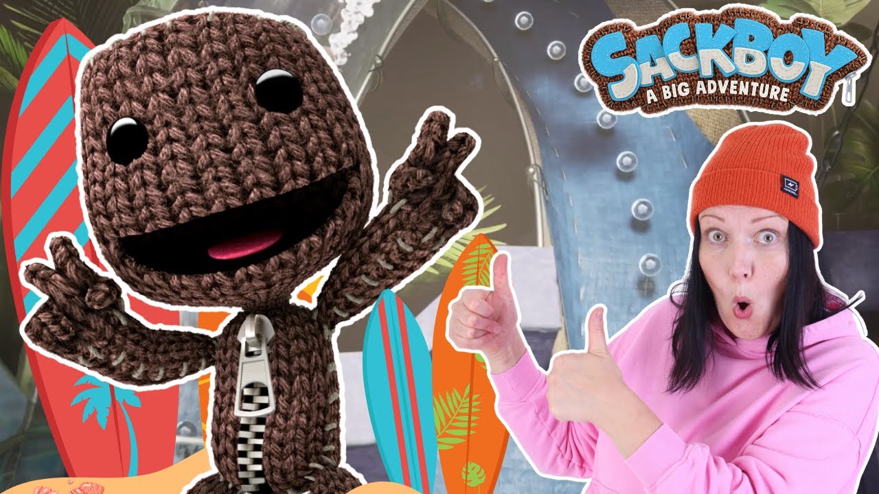 SACKBOY A Big Adventure: Slipery Slide if Fun | Gameplay with Ima and Jessy