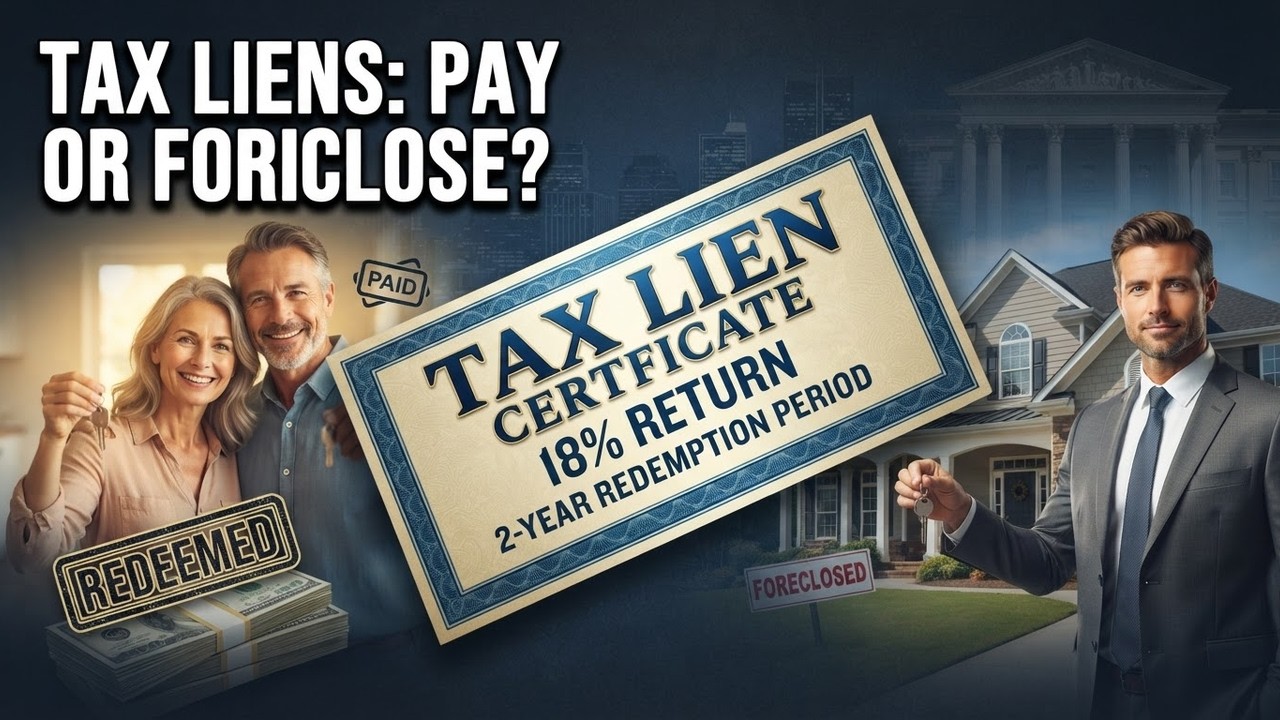 Tax Lien Investing Crash Course Tutorial! How do Tax Liens Work?