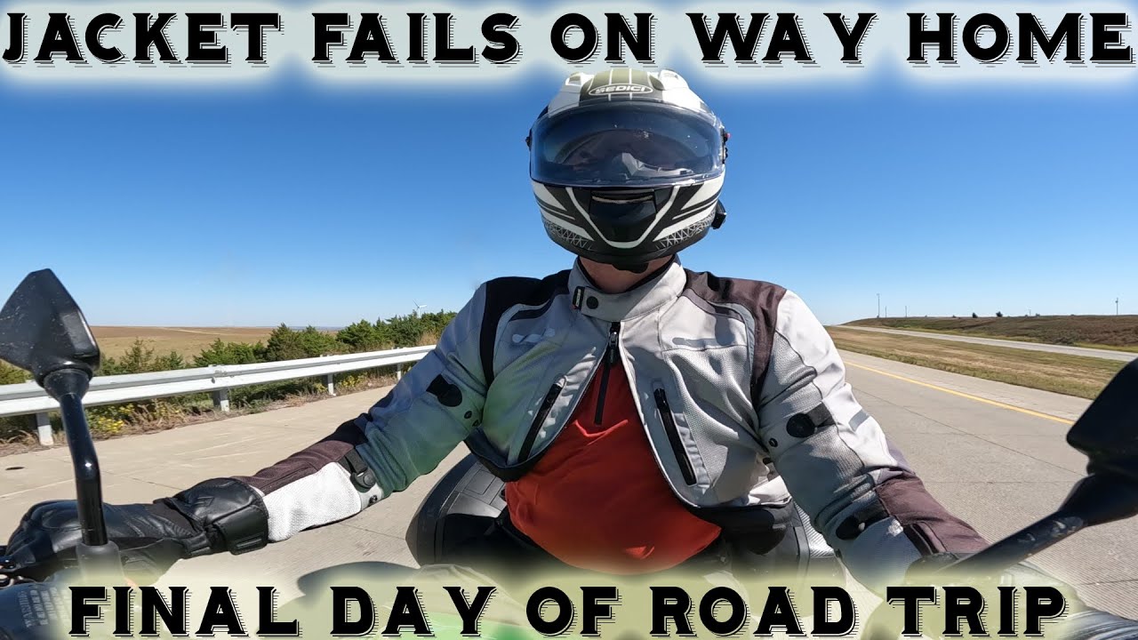 Another gear failure on final day of road trip.  Day 7
