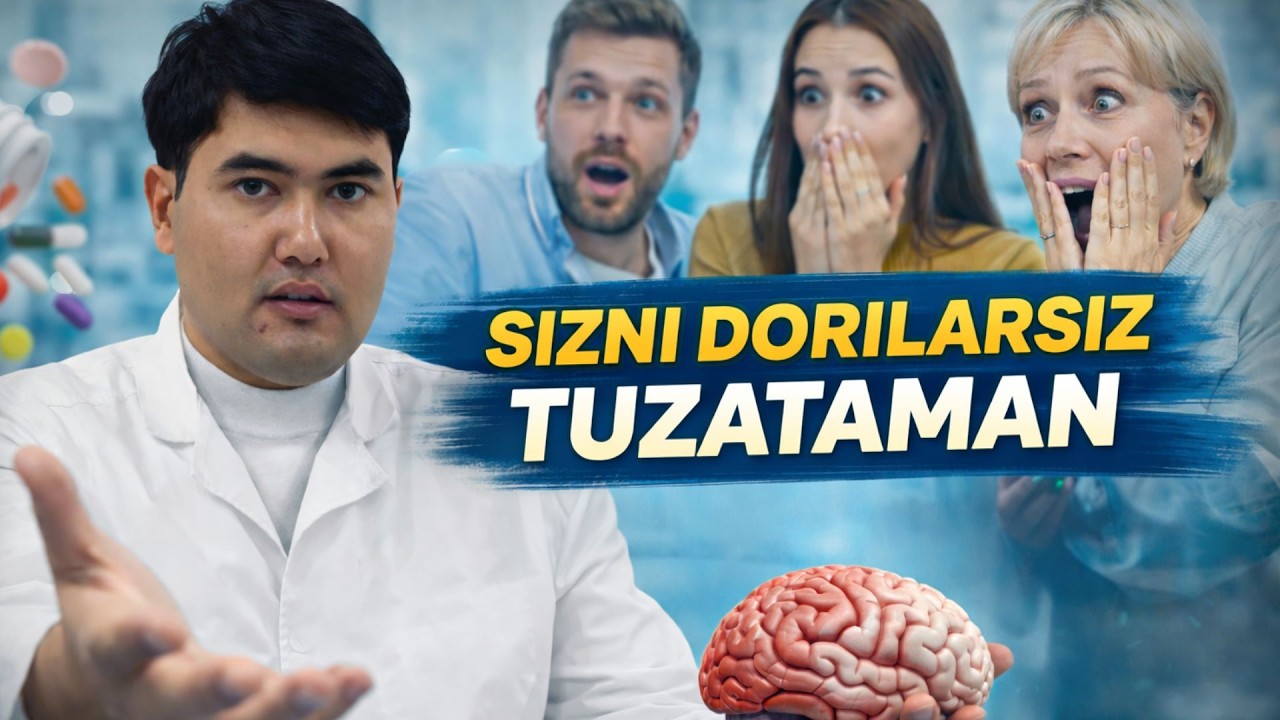 Nevroz va Depressiyadan dorilarsiz tuzalish mumkinmi?