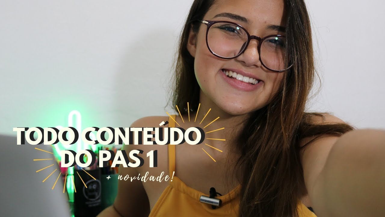 PAS I: Qual matéria é cobrada? | UFLA