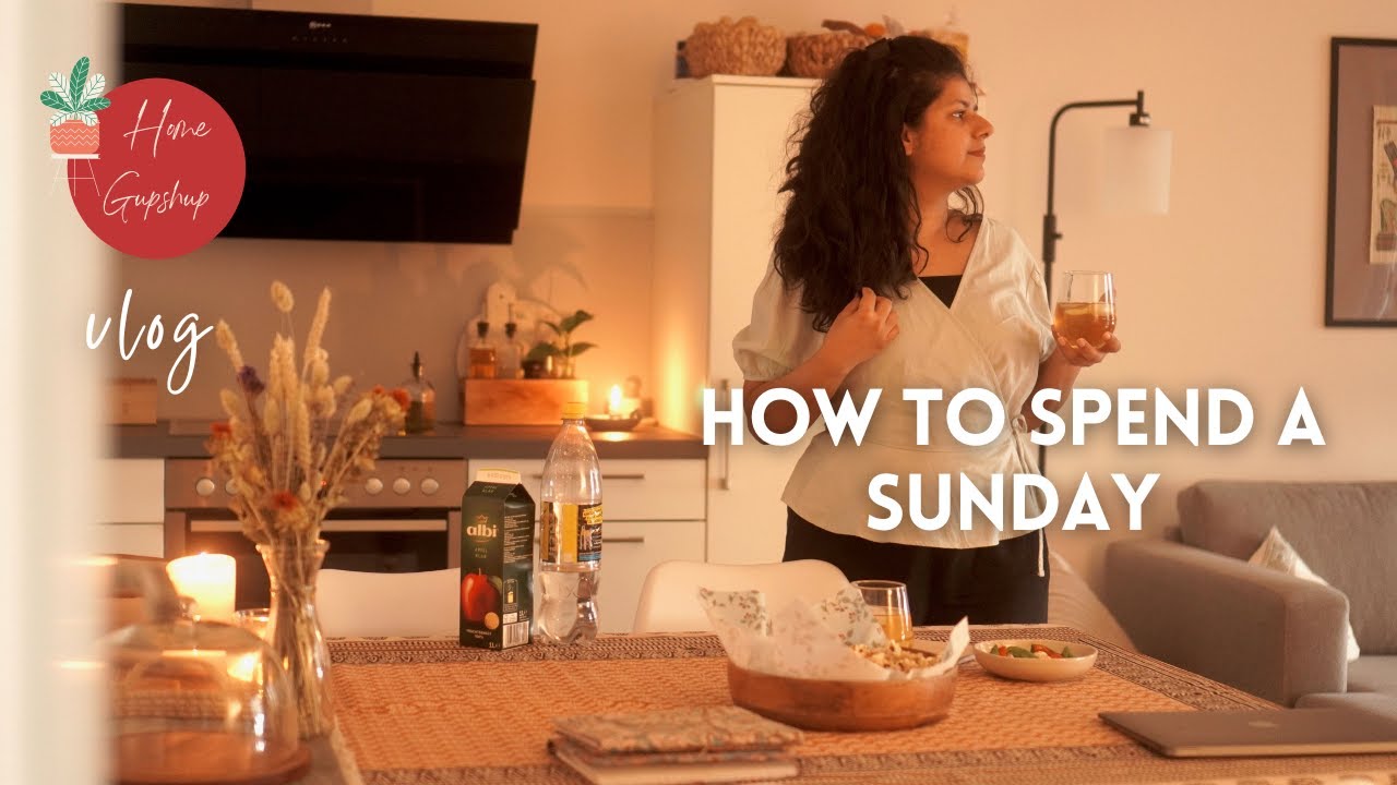 How I spend my Sunday in a peaceful way | Easy Snack Ideas | Mango Dessert Vlog