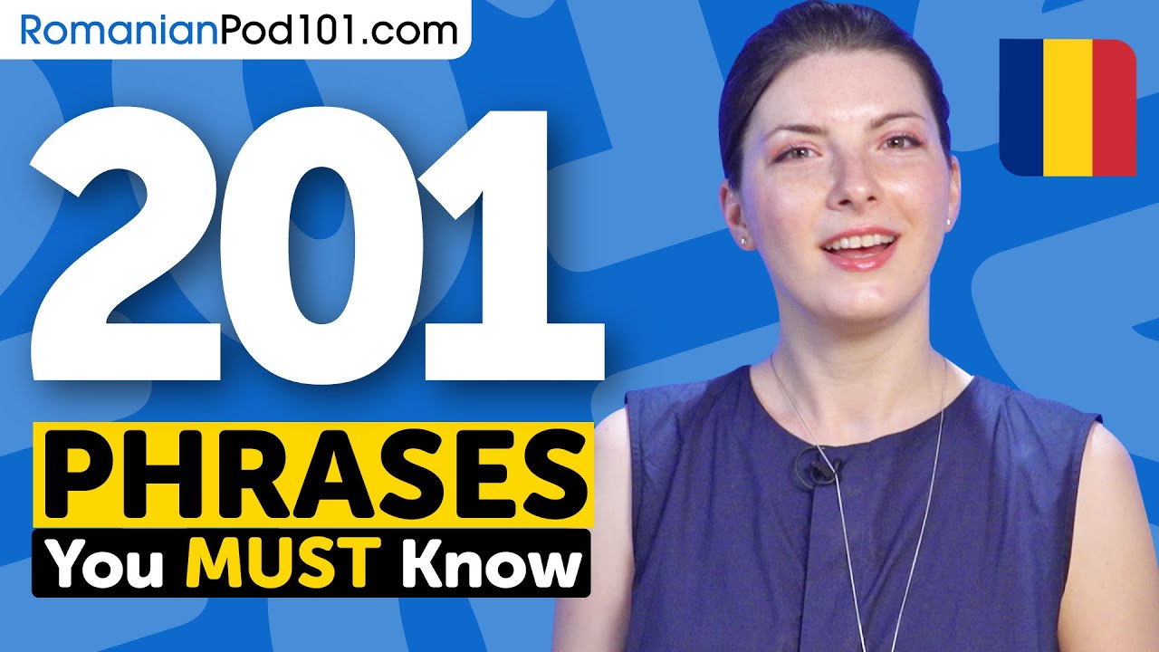 201 Phrases Every Romanian Beginner Must-Know