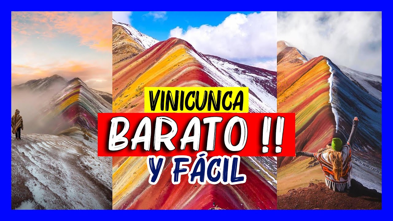 Montaña Arcoiris 7 Colores Cusco 🔥 COMO LLEGAR Barato y FÁCIL‼️ 2025 🌄 Vinicunca 4K 🇵🇪 Peru turismo
